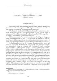 La carestia e l'epidemia del 1816-17 a Foggia - Biblioteca ...