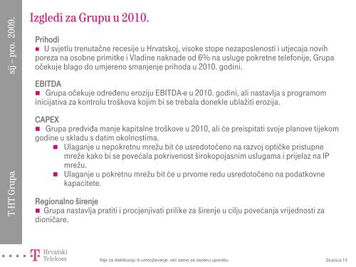 Prezentacija - T-Hrvatski Telekom