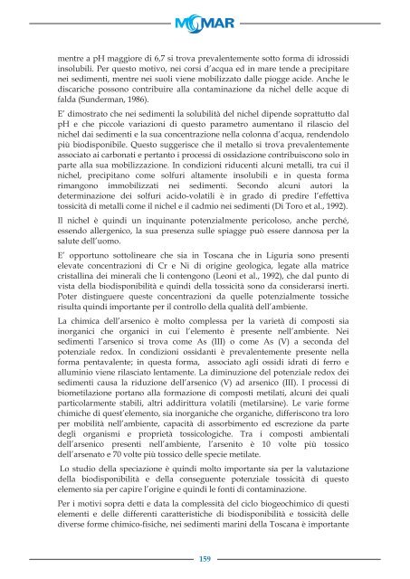 Rapporto finale - Metodologie di Monitoraggio dell ... - Momar