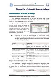 Operación básica del libro de trabajo - ANEP
