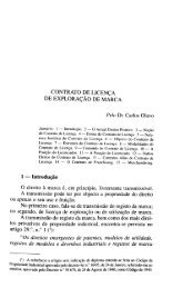 CONTRATO DE LICENÇA DE EXPLORAÇÃO DE MARCA - Instituto ...