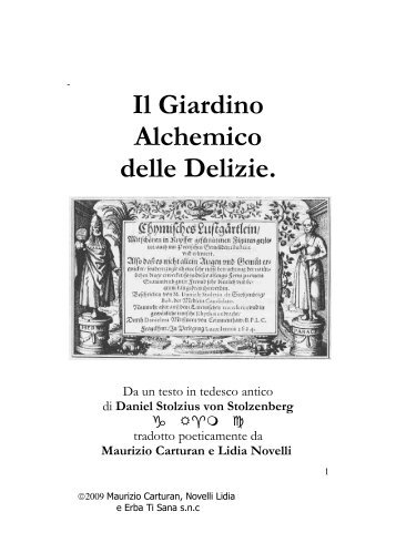 Il Giardino Alchemico delle Delizie. - Erba TiSana