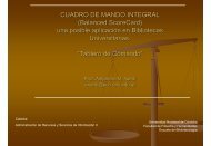 CUADRO DE MANDO INTEGRAL (Balanced ScoreCard) una ... - E-Lis
