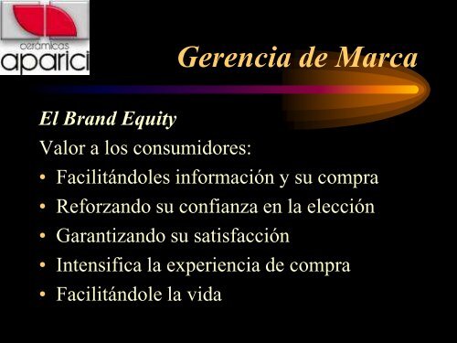 Gerencia de Marca