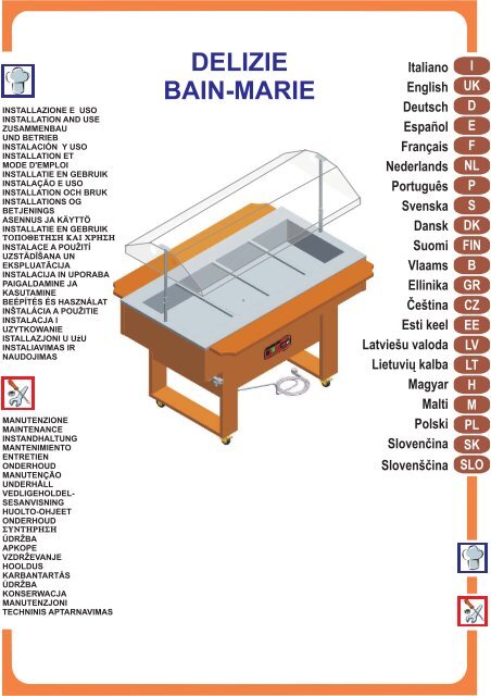 Delizie Bain Marie Gastro Mercado Sl