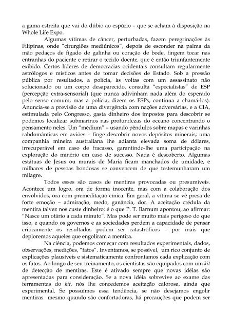 Carl Sagan, em "O mundo assombrado pelos demônios - Interessante