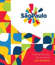 manual de uso de la marca por terceros - São Paulo Turismo