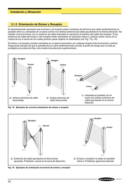 Manual de instrucciones del MINI-SCREEN™ System - Banner ...