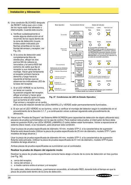 Manual de instrucciones del MINI-SCREEN™ System - Banner ...