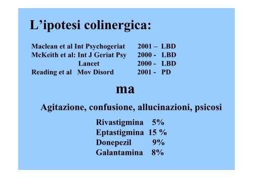 La demenza nel Parkinson e nei Parkinsonismi - Onofrj, Marco