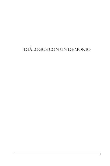 diálogos con un demonio - Lulu