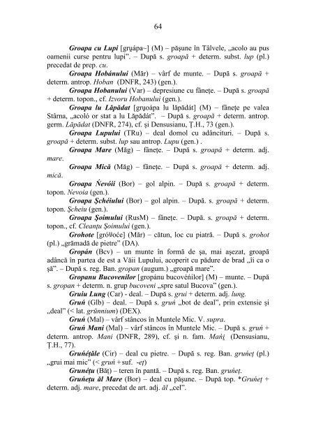 Volum integral - Facultatea de Litere, Istorie şi Teologie