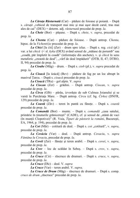 Volum integral - Facultatea de Litere, Istorie şi Teologie