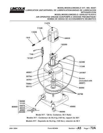 PUMP - SERIES - SEC A5 - PAGE 72A - Northern Tool + Equipment