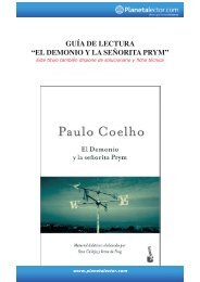 GUÍA DE LECTURA “EL DEmonio y LA sEñoRiTA ... - Planetalector