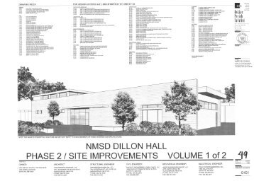 Architectural Drawings - Pavilion Construction