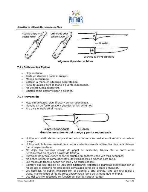 57-Seguridad en el Uso de Herramientas de Mano - Red Proteger