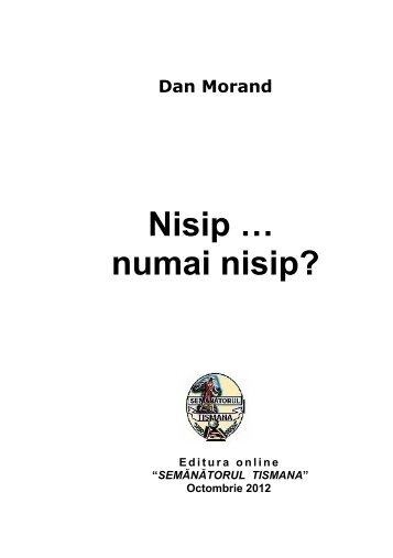 Nisip … numai nisip?