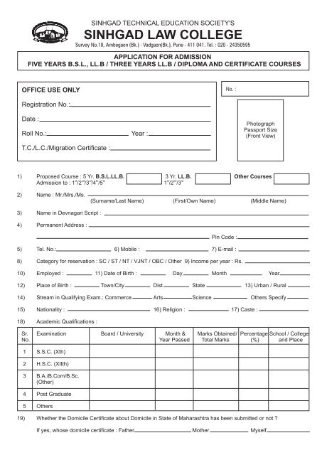 Law College Application Form 2023 Printable Forms Free Online law-college-application-form-2023-printable-forms-free-online