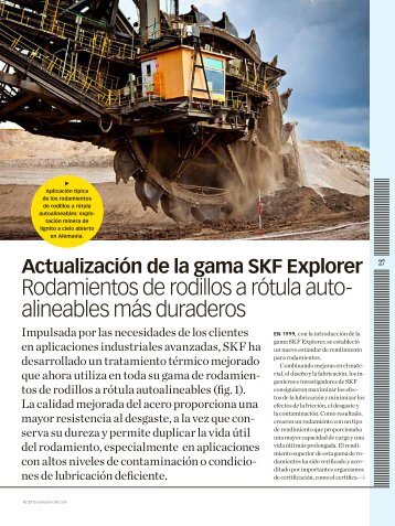 Rodamientos de rodillos a rótula auto alineables más ... - SKF.com