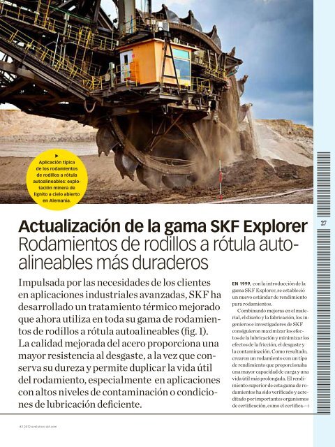 Rodamientos de rodillos a rótula auto alineables más ... - SKF.com