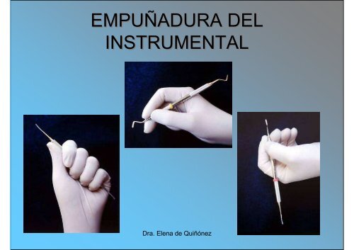 Instrumental Cortante de Mano para Odontología Operatoria