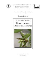 Formato PDF (3077 Kb) - Facoltà di Agraria - Università degli Studi ...