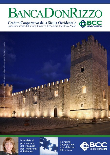 Quadrimestrale Di Cultura Finanza Economia Banca Don