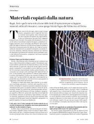 Materiali copiati dalla natura - Ingegneria