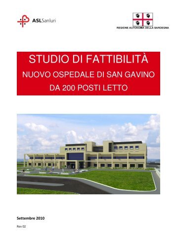 STUDIO DI FATTIBILITÀ - Regione Autonoma della Sardegna