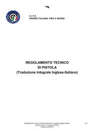 REGOLAMENTO TECNICO DI PISTOLA ... - UITS Campania