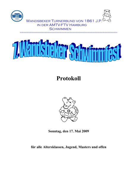 Das Protokoll finden sie hier. - Wandsbeker Turnerbund von 1861 JP