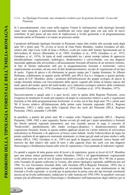 classificazione di popolamenti forestali dell - Ambiente - Regione ...