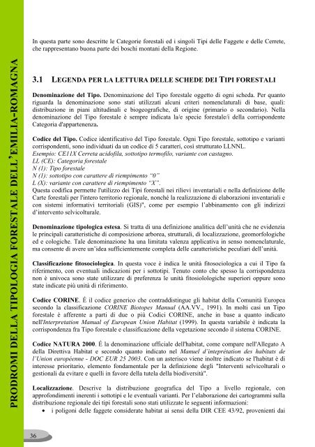 classificazione di popolamenti forestali dell - Ambiente - Regione ...