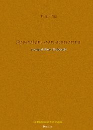 Speculum cerretanorum - Senecio