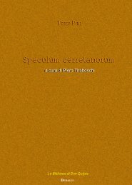 Speculum cerretanorum - Senecio