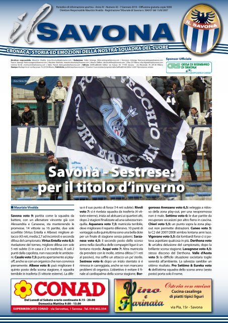 Scarica il numero in formato PDF - Savona