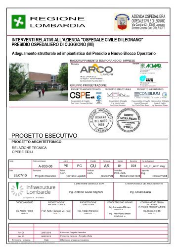 ii normative di riferimento - Infrastrutture Lombarde