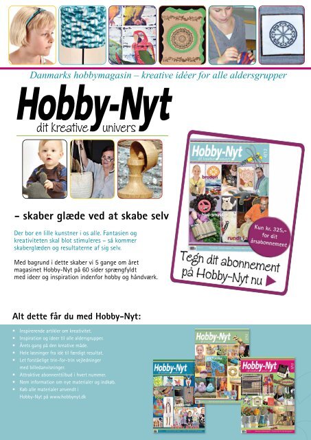 Inspiration til - Hobby-Nyt