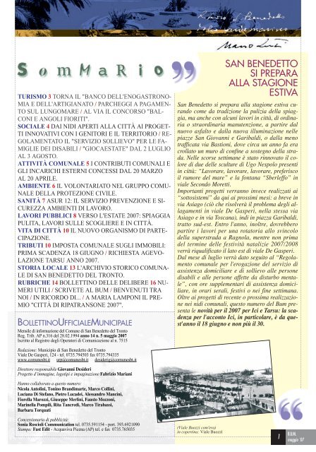 Maggio 2007 San Benedetto Del Tronto