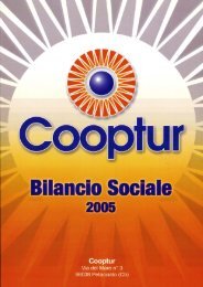 Bilancio Sociale 2005 - Legacoop