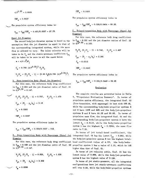 Fuselage self-propulsion by static-pressure thrust - CAFE Foundation