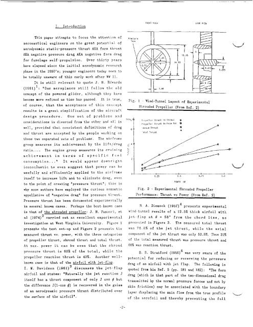 Fuselage self-propulsion by static-pressure thrust - CAFE Foundation