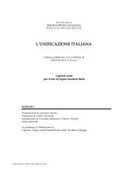 L'unificazione italiana - sezione I - Aspen Institute Italia