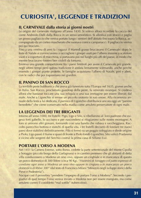 edizione 2011 - Comune di Ligonchio