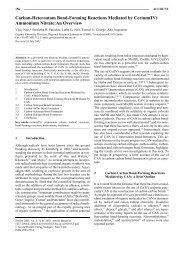 Carbon-Heteroatom Bond-Forming Reactions Mediated by ... - mdma