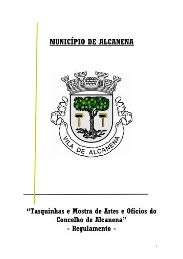 MUNICÍPIO DE ALCANENA - Câmara Municipal de Alcanena