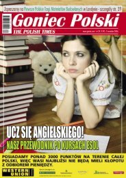 NASZ PRZEWODNIK PO KURSACH ESOL - Goniec Polski