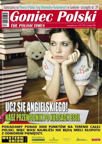 NASZ PRZEWODNIK PO KURSACH ESOL - Goniec Polski