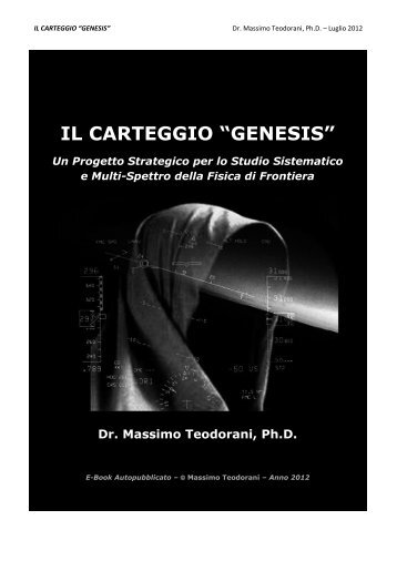 IL CARTEGGIO “GENESIS” - PROJECTUAP-ITALIA index
